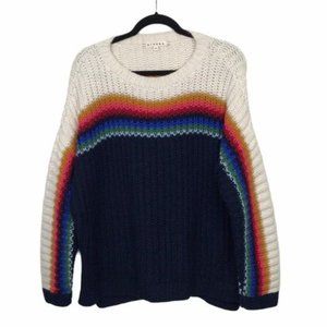 Xirena Apres Ski Alpaca Blend Sweater in Snow Bird Medium